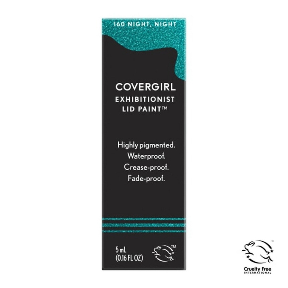 3 x Covergirl - Exhibitionist Lid Paint Cream Shadow, 160 Night, Nigh